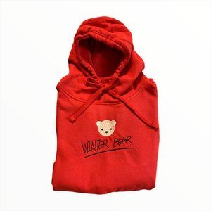 BTS - Bangtan Winter bear embroidered fleece hoodie